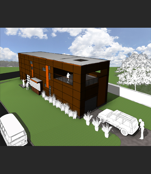 Boxx House Rendering Back